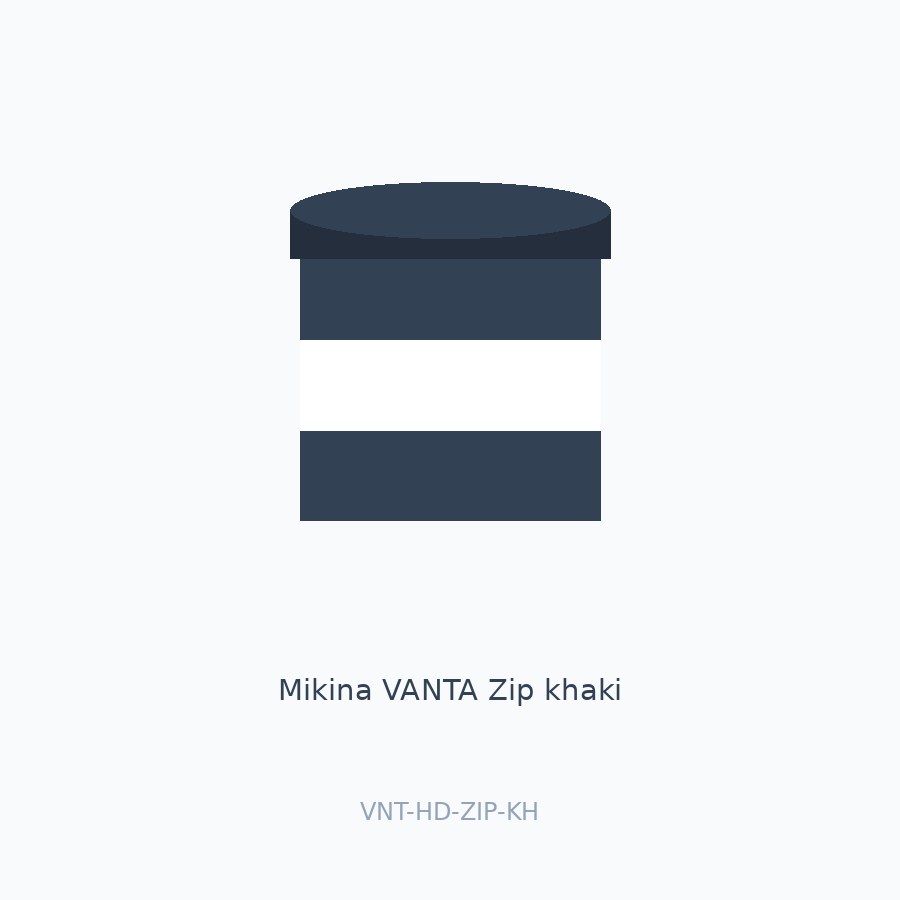 Mikina VANTA Zip khaki