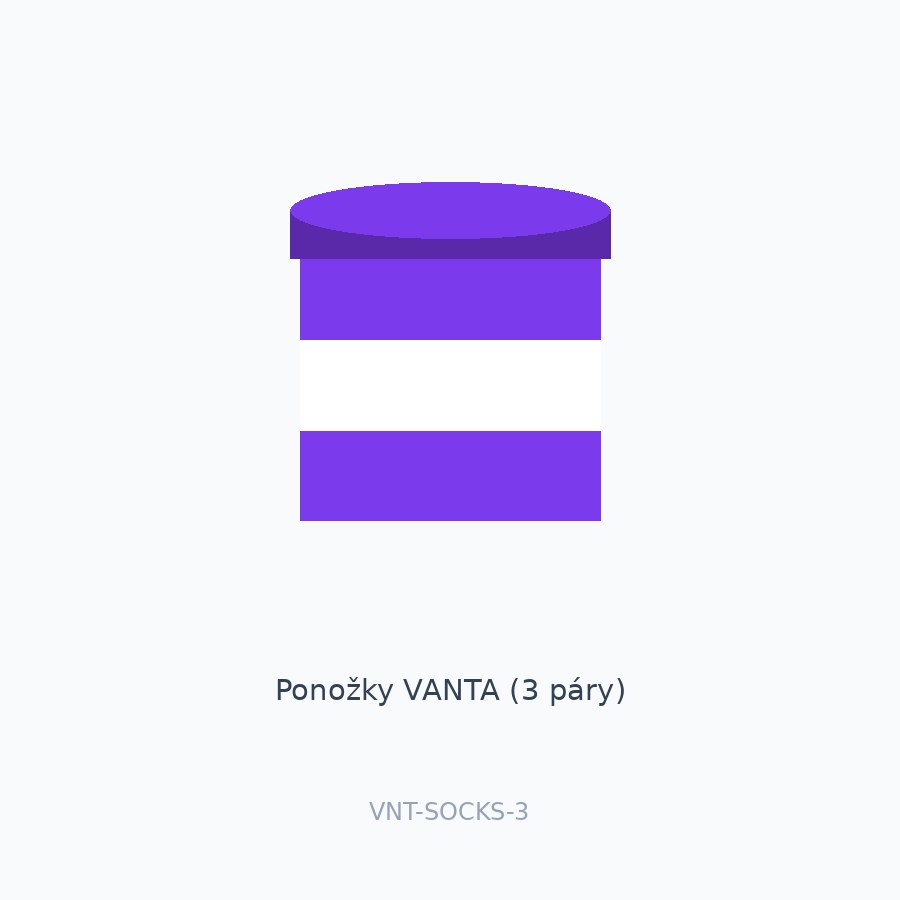 Ponožky VANTA (3 páry)