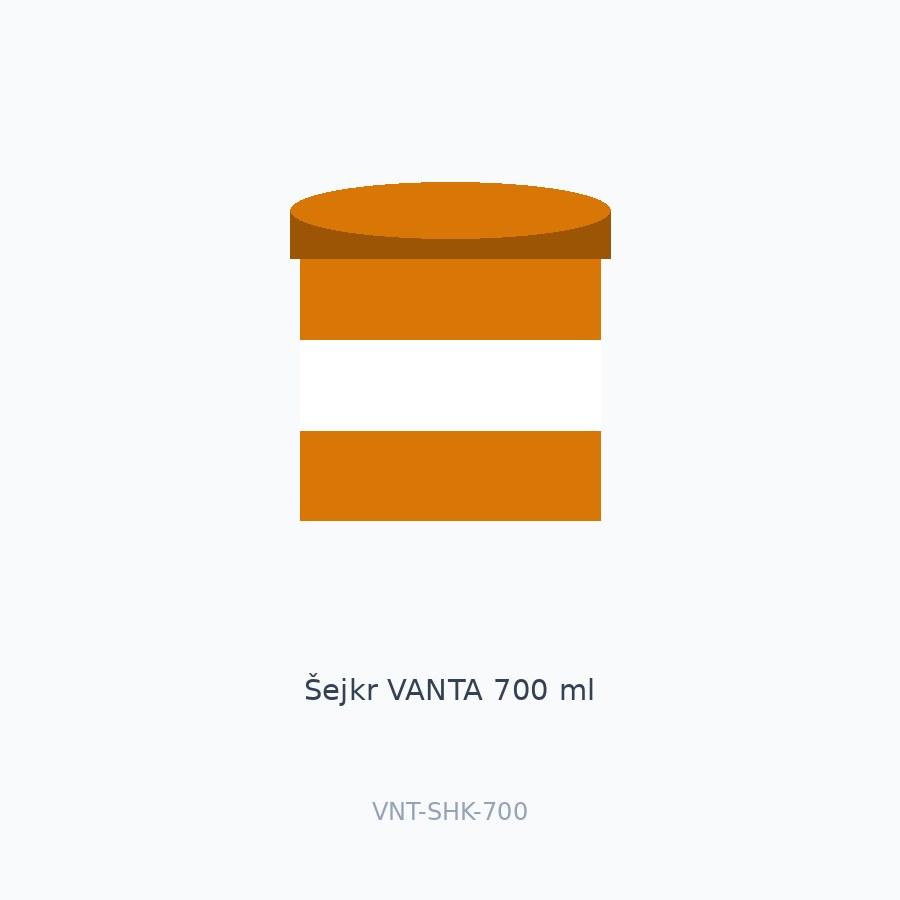 Šejkr VANTA 700 ml